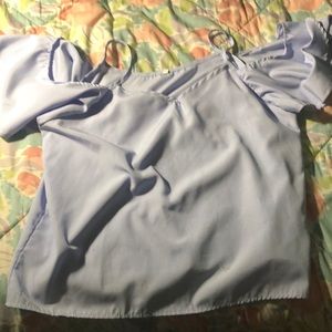 Blue blouse